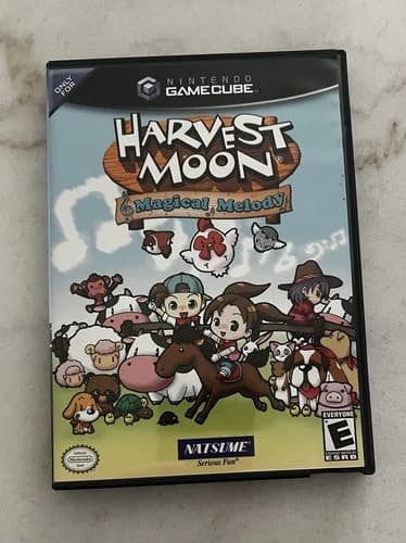 Harvest Moon: Magical Melody (Nintendo GameCube, 2006) Complete