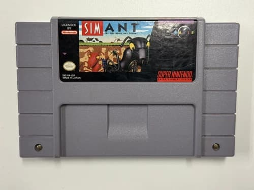 SimAnt (Super Nintendo Entertainment System, 1993) SNES