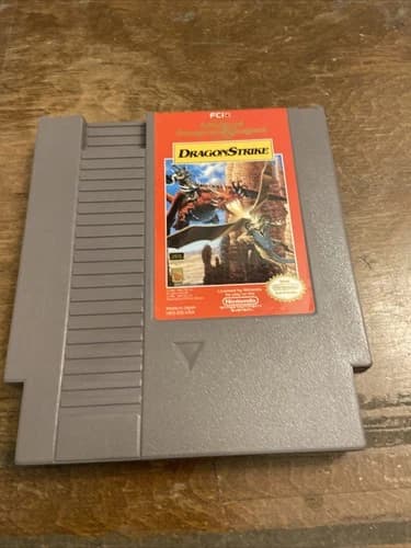 Advanced Dungeons & Dragons Dragon Strike NES Nintendo