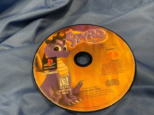Spyro the Dragon Sony PlayStation 1 PS1 1998 Disc Only TESTED WORKS