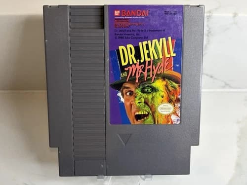 Dr. Jekyll and Mr. Hyde - 1989 NES Nintendo Game - Cart Only - TESTED!