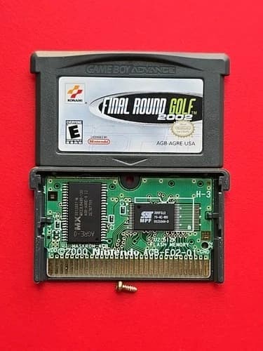 ESPN Final Round Golf 2002 Game Boy Advance Nintendo GBA Authentic Tested