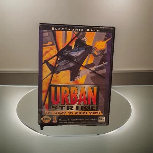Urban Strike Sega Genesis Game Complete With Manual Electronic Arts 1993
