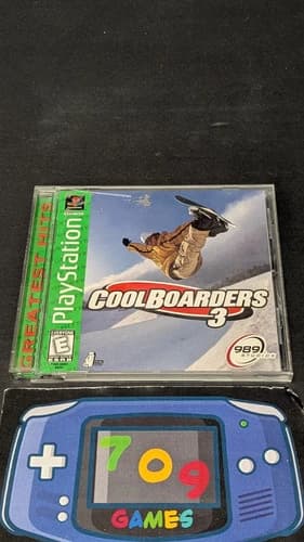 Cool Boarders 3 (Sony PlayStation 1,1998) PS1 CIB COMPLETE Greatest Hits