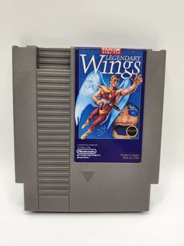 Legendary Wings (Nintendo Entertainment System, 1988) NES Tested Mint Rare Retro