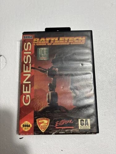 BattleTech: A Game of Armored Combat (Sega Genesis, 1994) CIB
