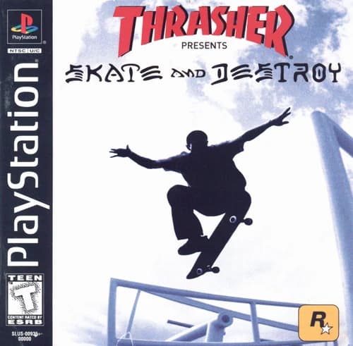 Thrasher Presents: Skate and Destroy | PlayStation 1 | PS1