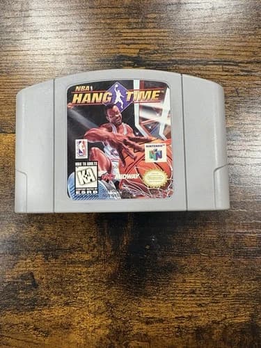 NBA HangTime Hang Time (Nintendo 64, 1997) N64 TESTED Authentic