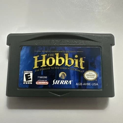 The Hobbit (Nintendo Game Boy Advance, GBA, 2003) Cart Only - Tested