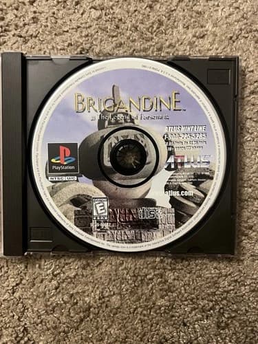Brigandine: The Legend of Forsena Sony PS1 Playstation 1 Game Disc Only