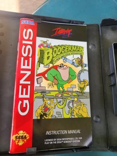 Boogerman: A Pick and Flick Adventure (Sega Genesis, 1994)