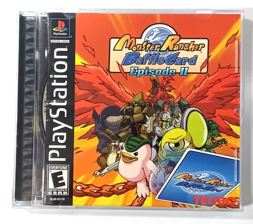 Monster Rancher Battle Card Episode II Sony PlayStation 1 PS1 Complete w/ Reg.