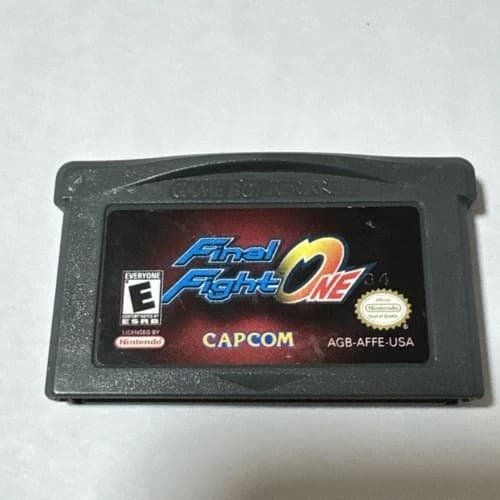 Final Fight One for Nintendo Gameboy Advance Tested & Working! Clean label!