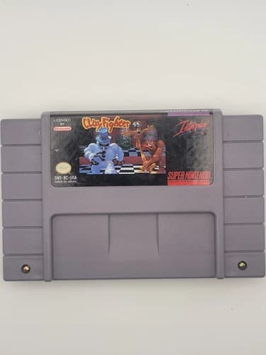 Clayfighter Clay Fighter SUPER NINTENDO SNES Tested - Game Only