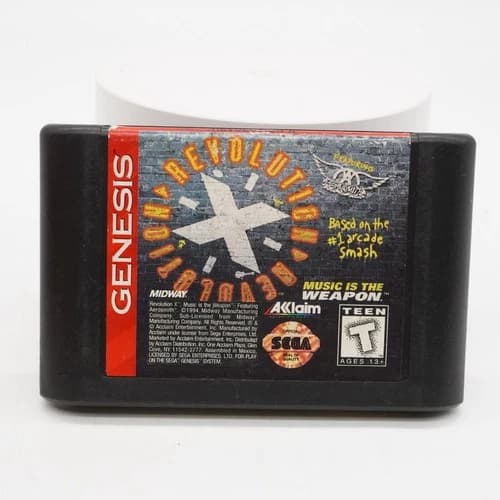 Revolution X Sega Genesis, 1994 Cartridge Only Tested