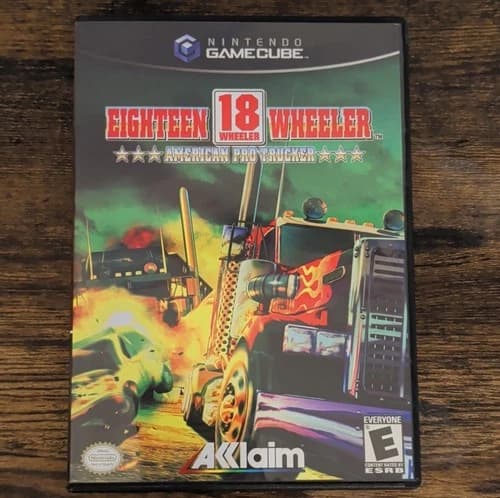 Acclaim 18-Wheeler American Pro Trucker Nintendo GameCube Racing NTSC-U/C 2002