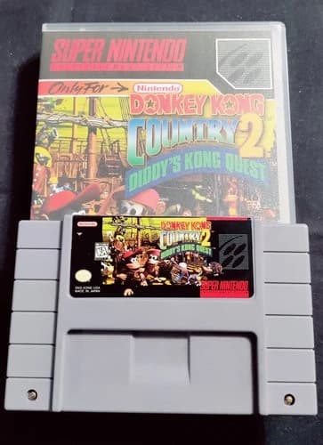 Donkey Kong Country 2: Diddy's Kong Quest (Super Nintendo, 1995)