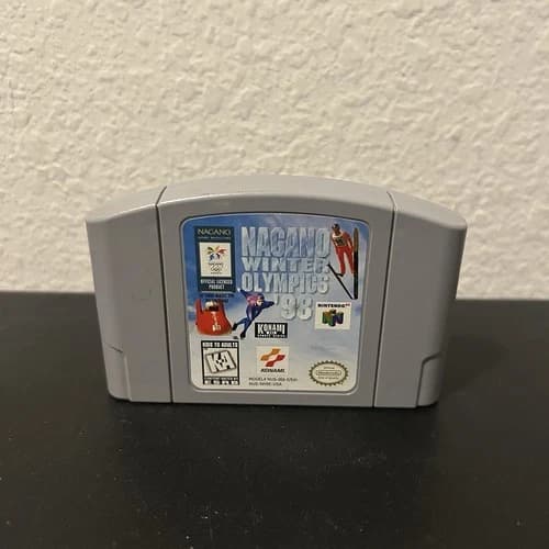 Nagano Winter Olympics 98 - Nintendo 64 N64 CLEANED & TESTED Ships NEXT Day!