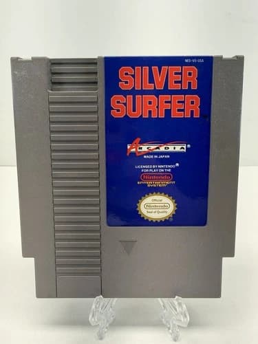 Silver Surfer Nintendo Entertainment System NES Cartridge (Clean And Tested)