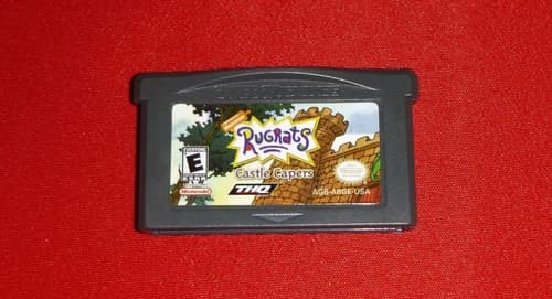 Rugrats Castle Capers (Nintendo Game Boy Advance, 2001 GBA)-Cart Only
