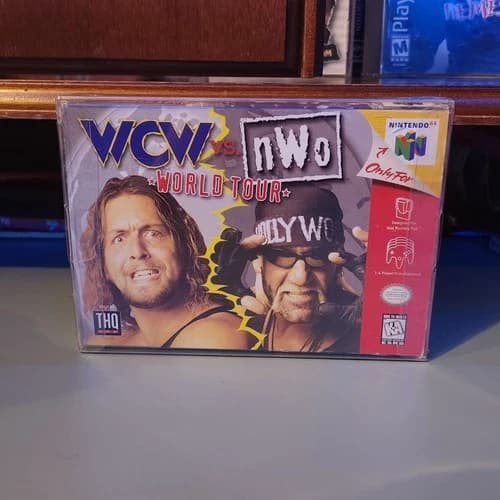 WCW vs. NWO World Tour (Nintendo 64 N64, 1997) Complete CIB, Authentic