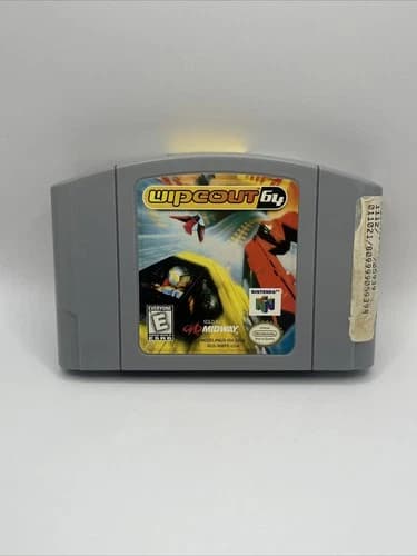Wipeout 64 (Nintendo 64 N64, 1998) *TESTED*