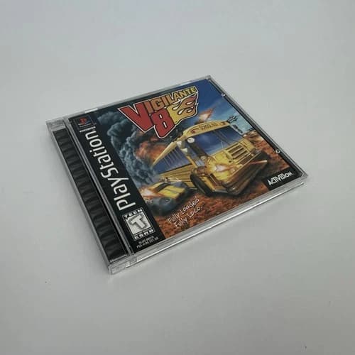 Vigilante 8 PS1 PlayStation 1 Complete CIB Tested Working
