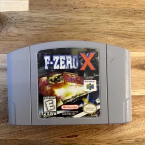 F-Zero X (Nintendo 64 N64, 1998) Authentic Tested