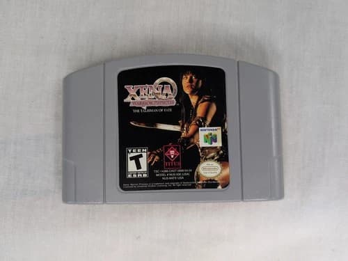 Xena: Warrior Princess - The Talisman of Fate (Nintendo 64, 1999) N64 Authentic