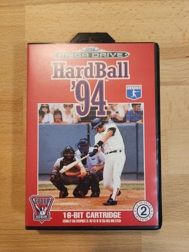 HardBall '94 - Sega Mega Drive - CIB Complete