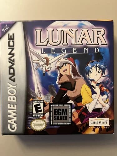 Lunar Legend Nintendo Game Boy Advance GBA CIB Complete