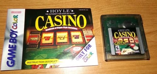 Game Boy Color Games Take a LOOK !!! Hoyle Casino