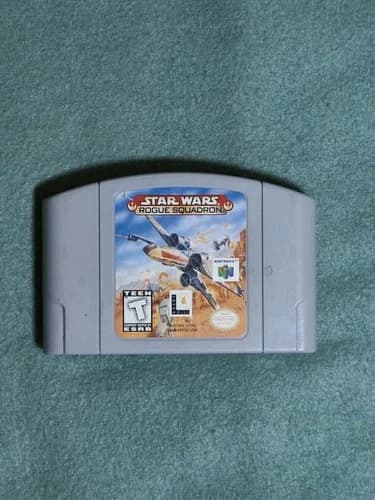 Star Wars Rogue Squadron N64 Authentic, Tested - Nintendo 64