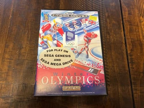 SEGA MEGA DRIVE: Winter Olympics: Lillehammer 94 *COMPLETE