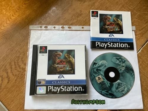 Warpath Jurassic park game ps1 sony PlayStation