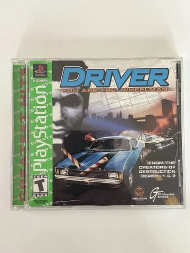 Sony PlayStation PS1 Driver: You Are The Wheelman - Greatest Hits CIB W/ Manual