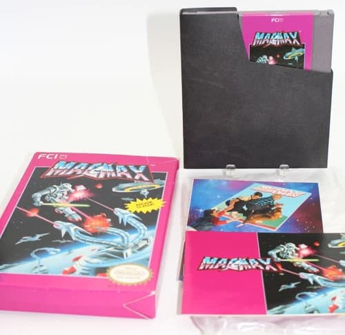 Magmax CIB NES Nintendo Complete Cart Box Manual Insert Game