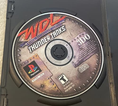 PS1 WDL Thunder Tanks (PlayStation 1 PS1)