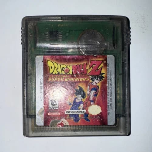 Dragon Ball Z Legendary Super Warriors Nintendo Game Boy Color GBC DBZ