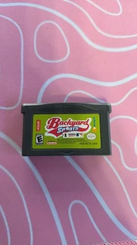 Backyard Sports Baseball 2007 GameBoy Advance Cart Only GBA Used Nintendo