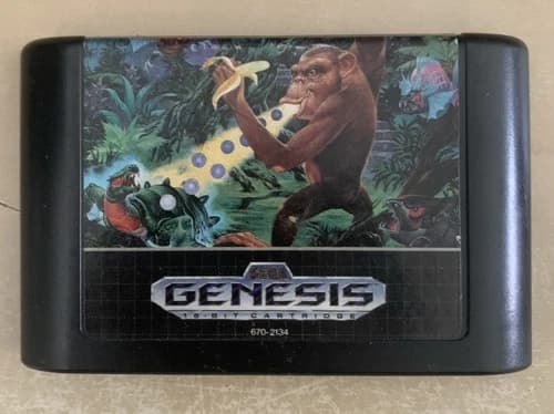 Toki Going Ape Spit Sega Genesis Cart Only
