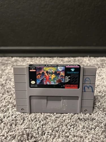 Battletoads/Double Dragon (SNES, 1992) Authentic