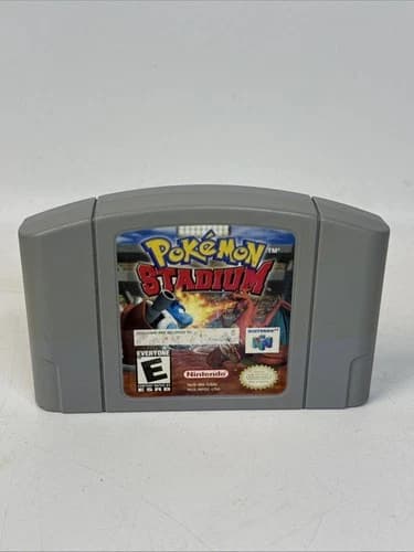 Pokemon Stadium Nintendo 64 N64 Video Game Cartridge Only 1997 Authentic