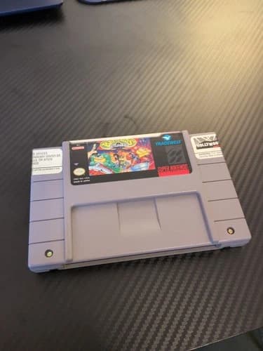 Battletoads in Battlemaniacs Super Nintendo SNES Fully Tested! Works Perfectly