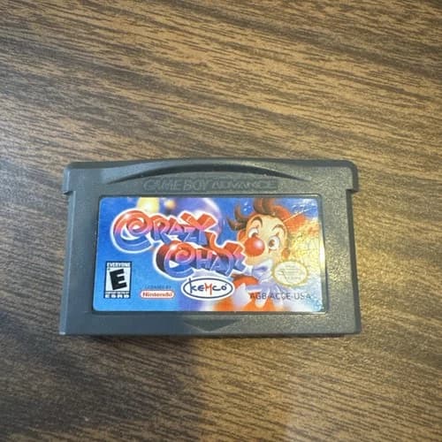 Crazy Chase Kid Klown Nintendo Game Boy Advance GBA Authentic Game Cart Tested