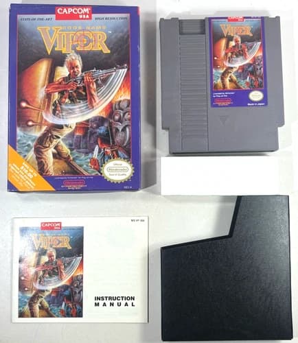 Code Name: Viper (Nintendo Entertainment System, 1990) NES CIB