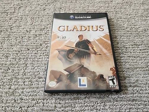 Gladius (Nintendo GameCube) Complete - Tested with manual CIB GREAT DISC!