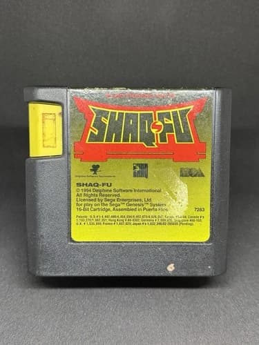 Shaq-Fu (Sega Genesis) Cartridge Only!