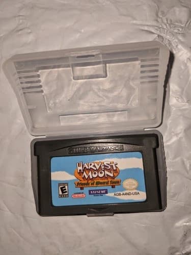 Harvest Moon Friends of Mineral Town Game Boy Gameboy Advance Nintendo GBA