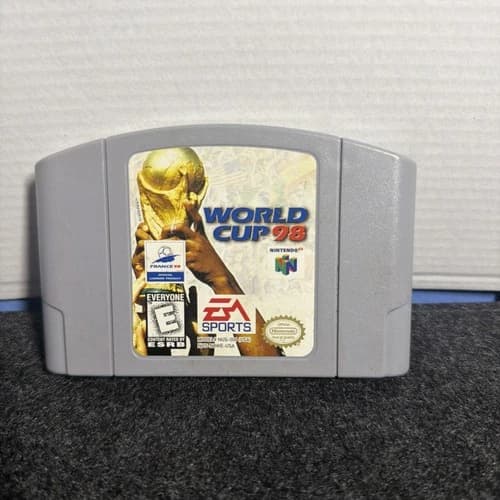 World Cup 98 (Nintendo 64, N64) - Cartridge Only - Tested, Working